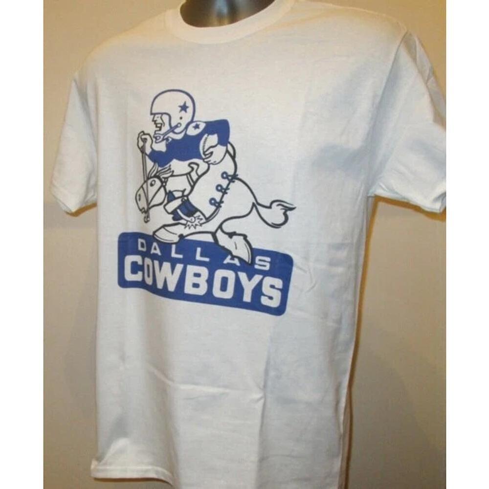 Dallas Cowboys T Shirt Retro 1960S American Football Mavericks Texas Stars